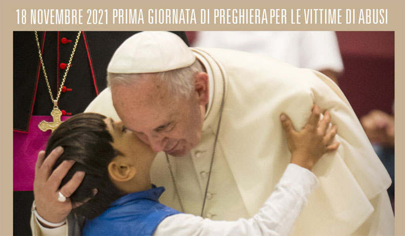 18 novembre - 1° giornata di preghiera della Chiesa italiana per le vittime e i sopravvissuti agli abusi